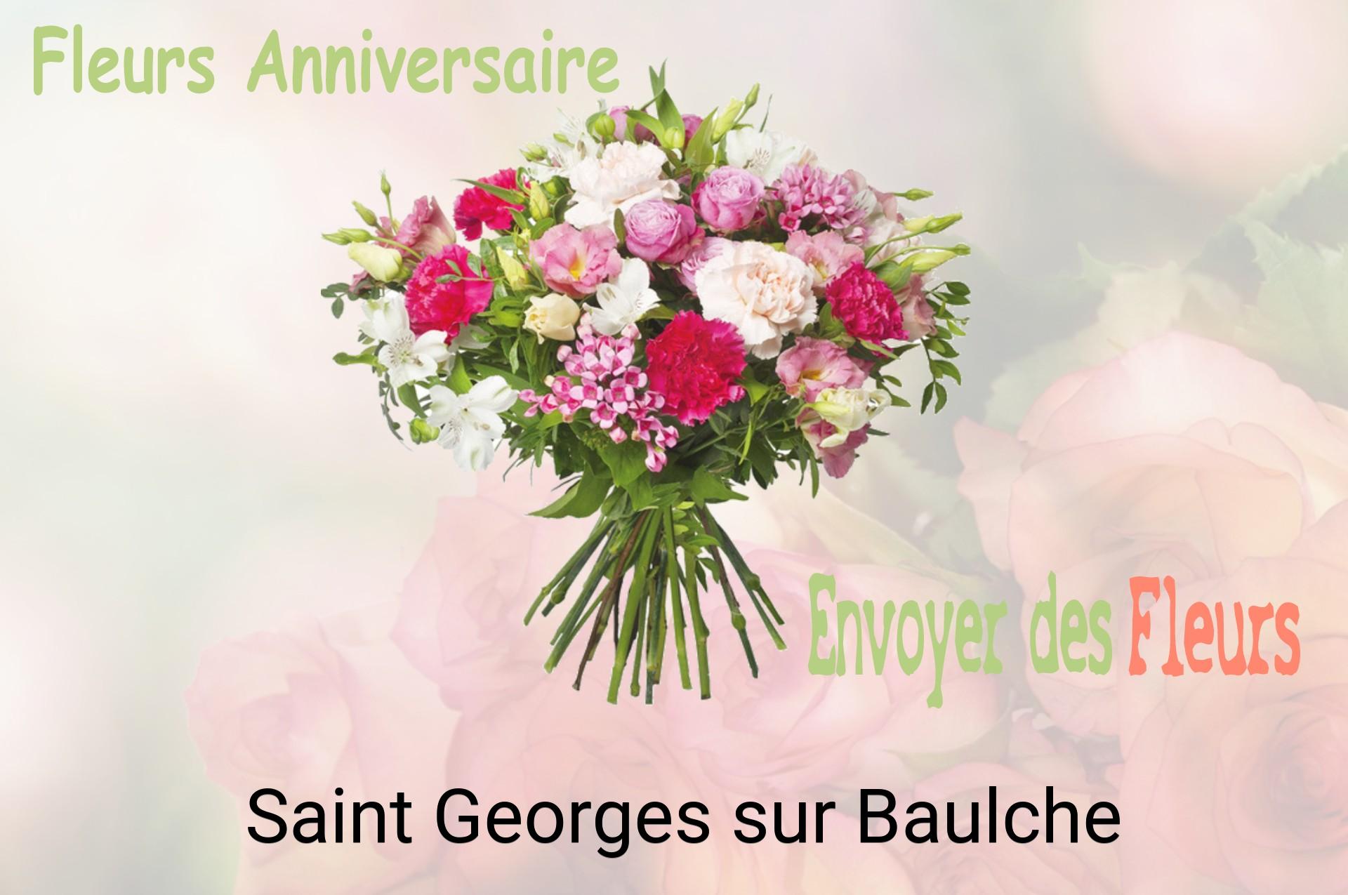 Bouquet de fleurs d’anniversaire livré à Saint-Georges-sur-Baulche